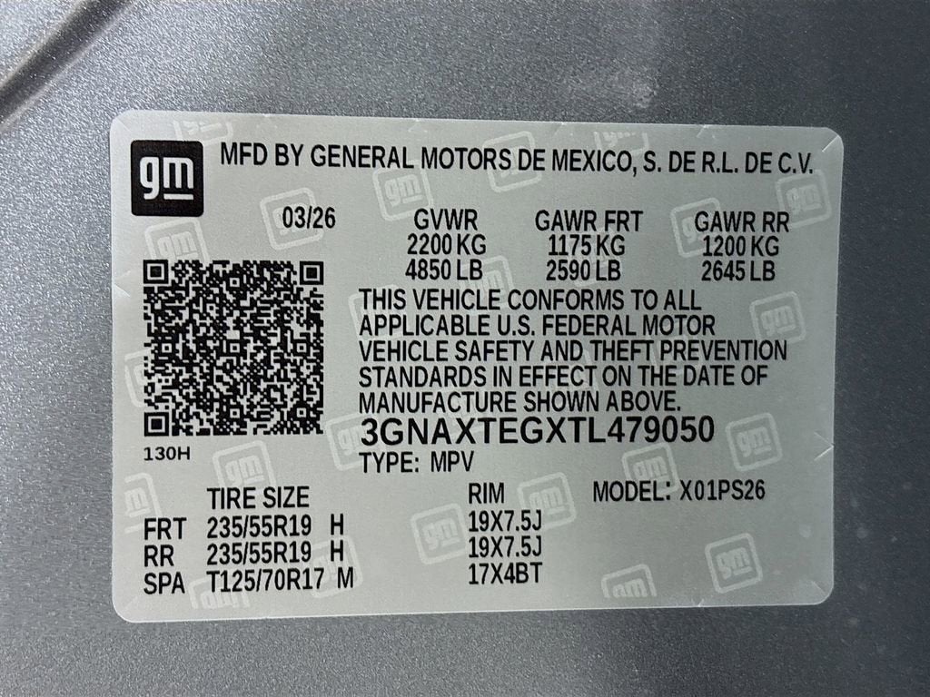 2026 Chevrolet Equinox RS