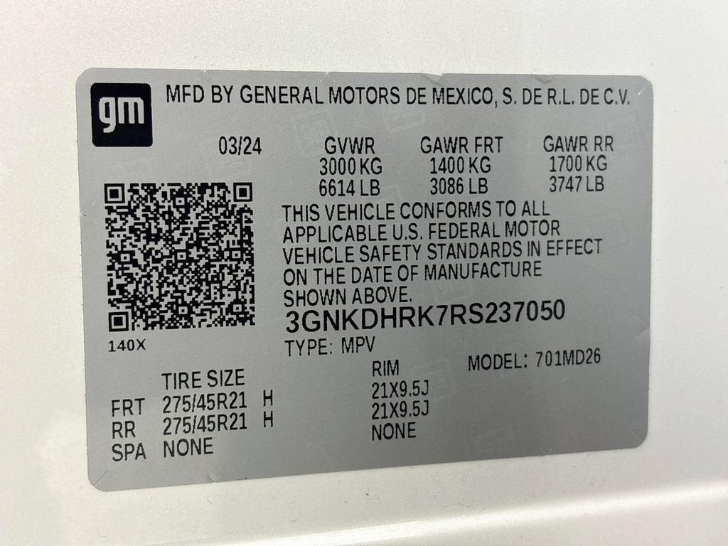 2024 Chevrolet Blazer EV RS