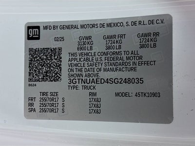 2025 GMC Sierra 1500 Pro