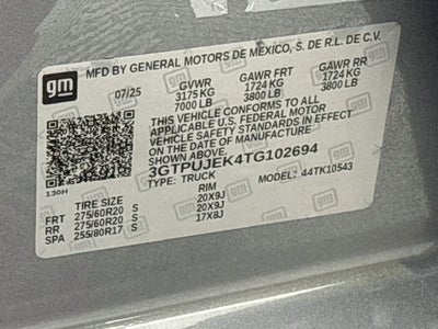 2026 GMC Sierra 1500 Elevation