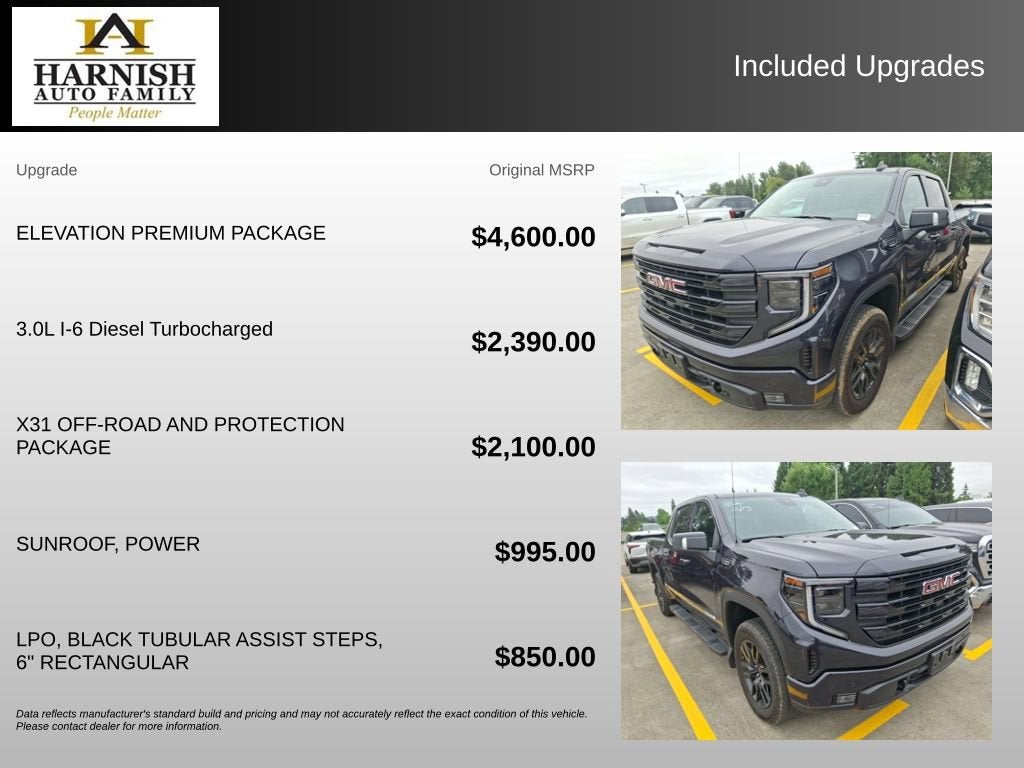 2025 GMC Sierra 1500 Elevation