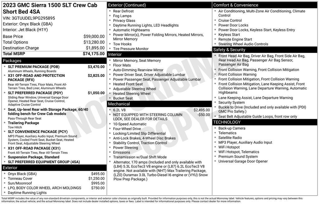2023 GMC Sierra 1500 SLT