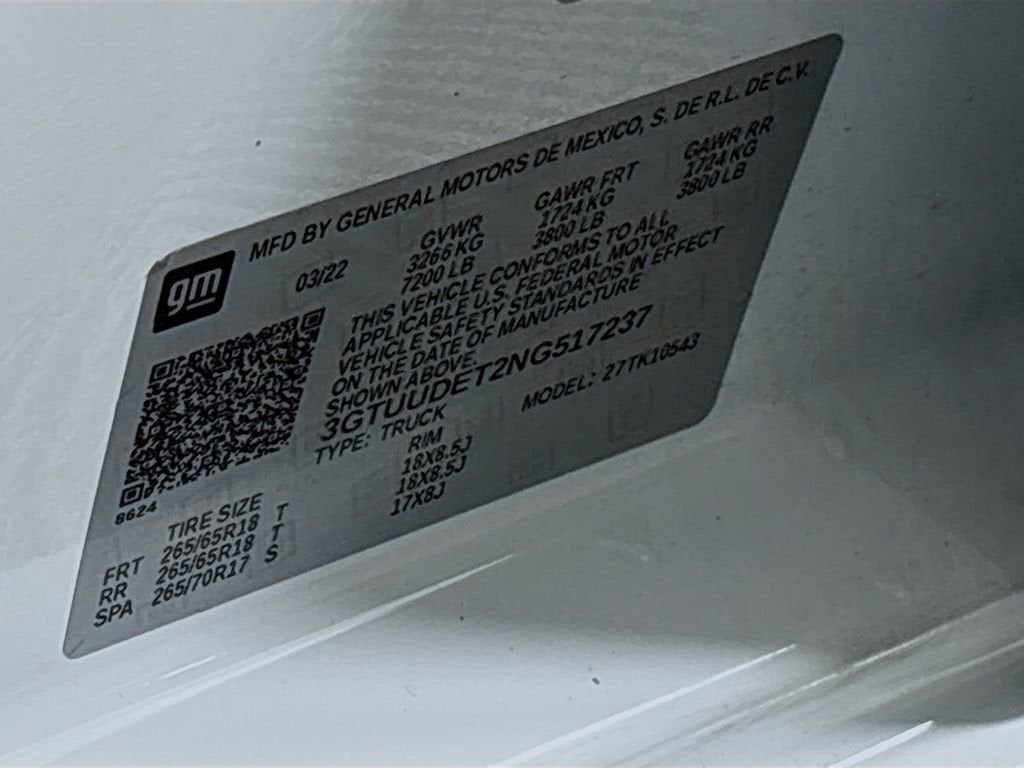 2022 GMC Sierra 1500 SLT