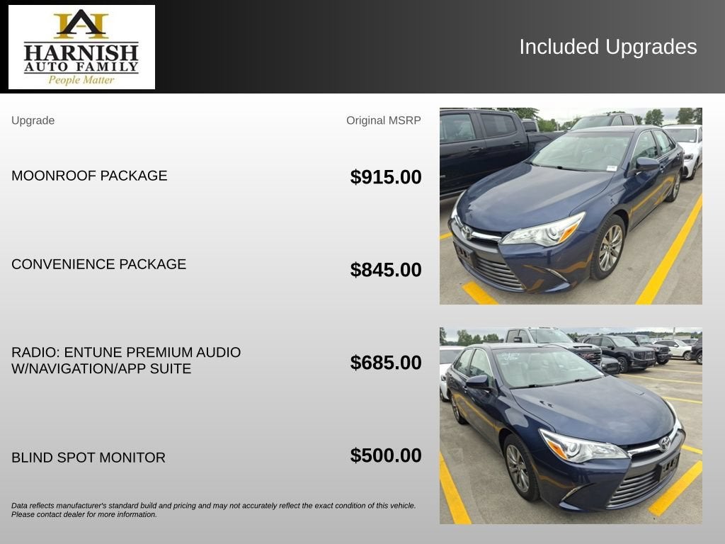 2015 Toyota Camry XLE