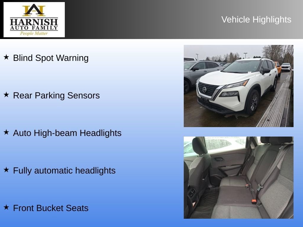 2021 Nissan Rogue S Intelligent AWD