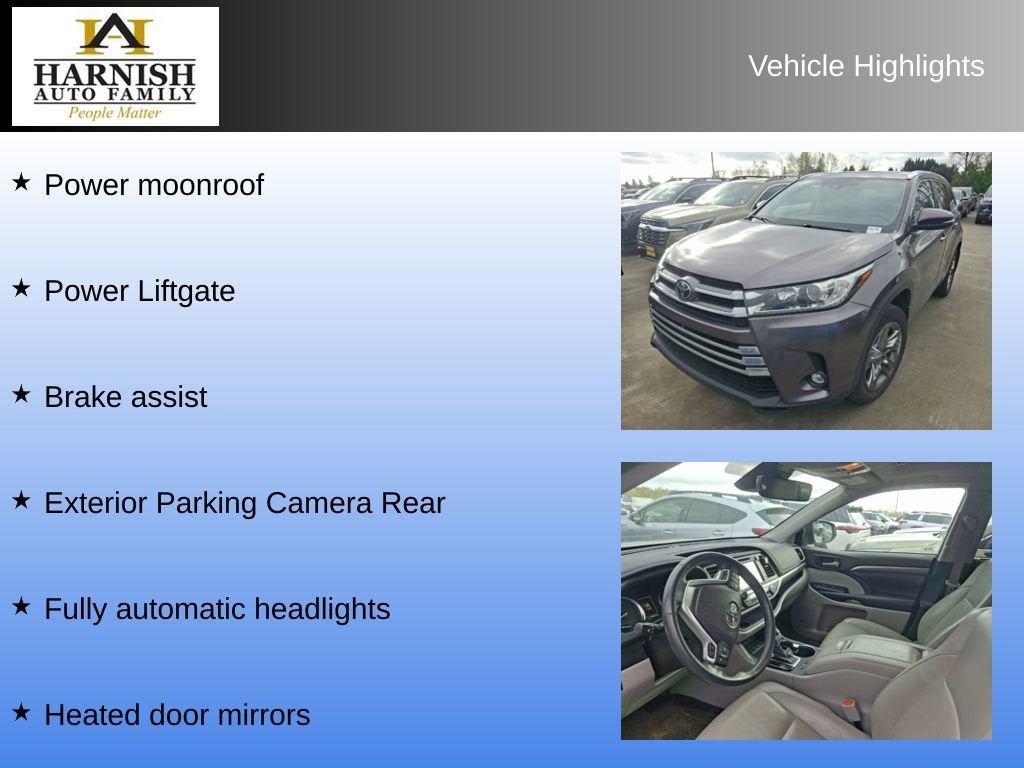 2019 Toyota Highlander Limited