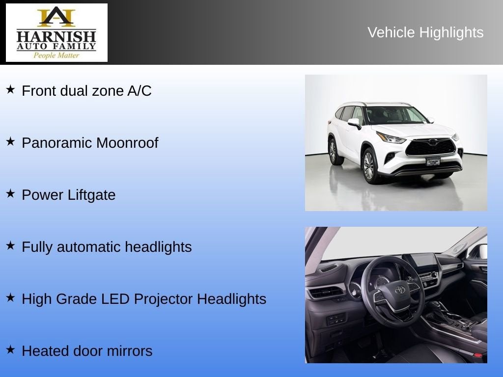 2022 Toyota Highlander Platinum