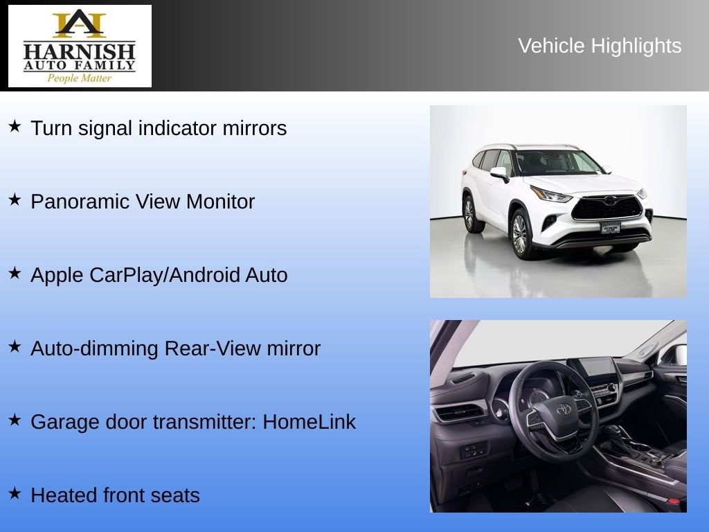 2022 Toyota Highlander Platinum