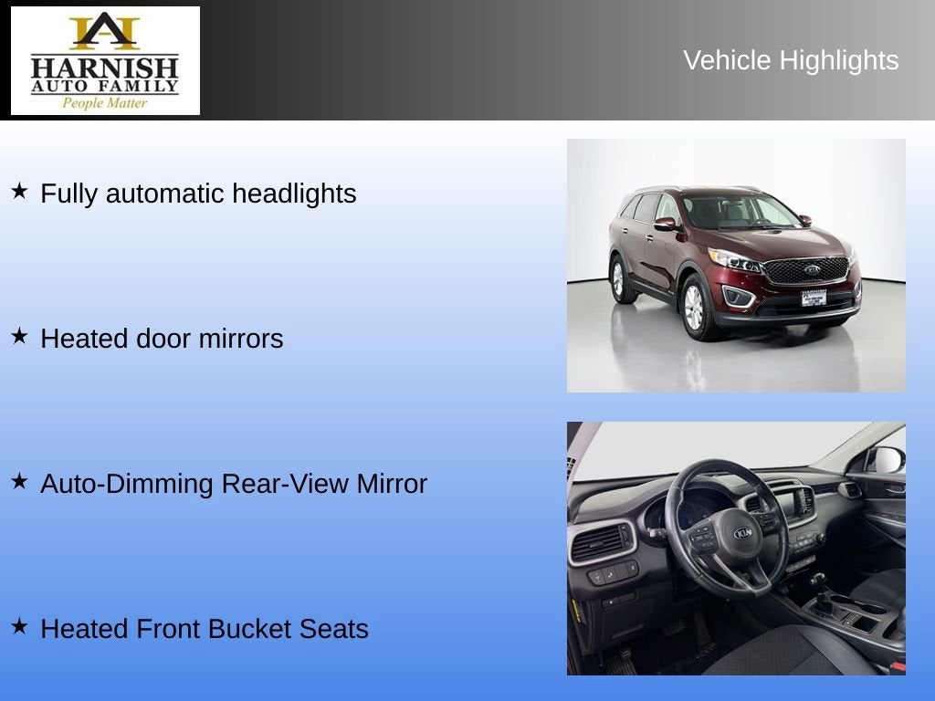 2018 Kia Sorento 3.3L LX