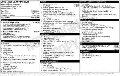 2020 Lexus GX 460 Premium