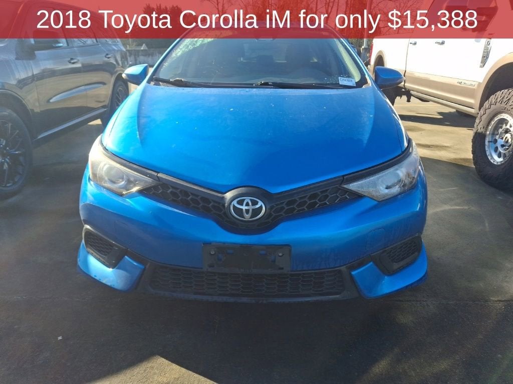 2018 Toyota Corolla iM Manual (Natl)