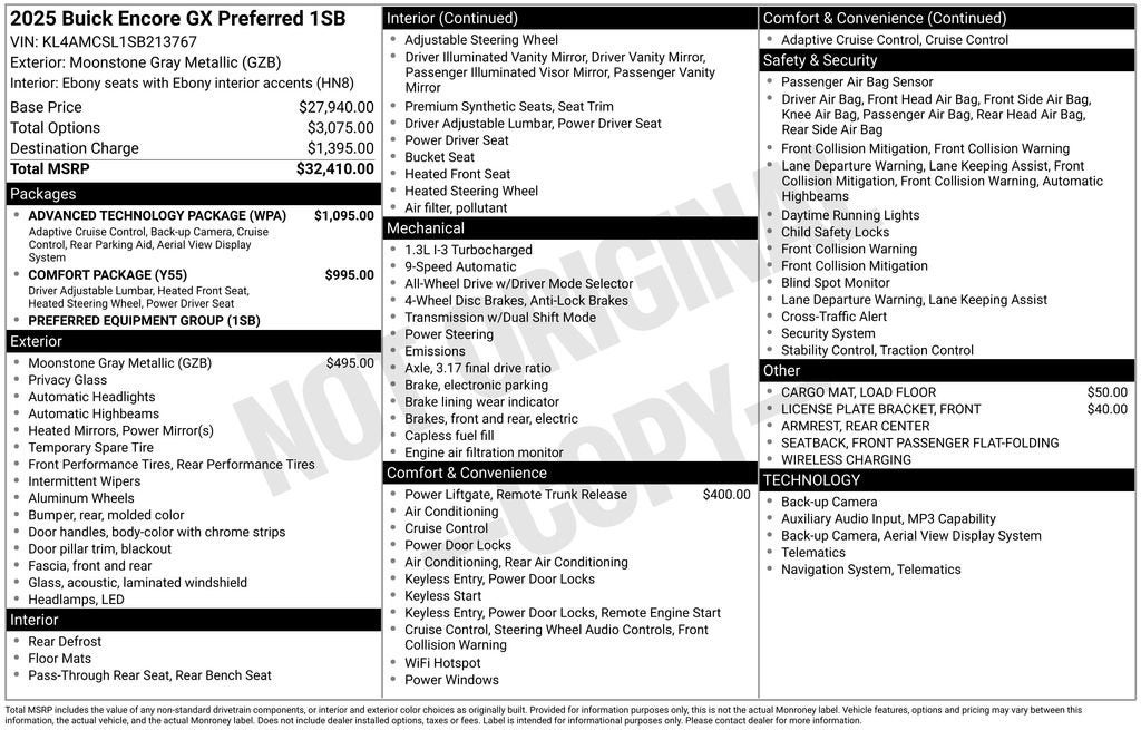 2025 Buick Encore GX Preferred