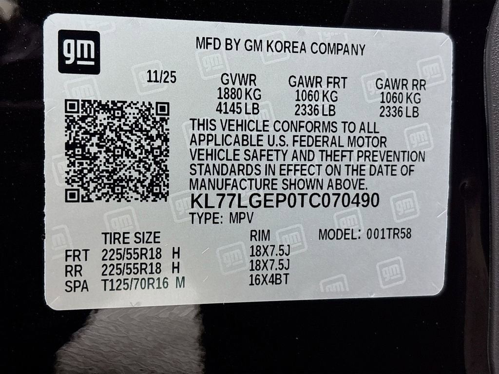 2026 Chevrolet Trax 1RS