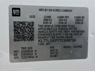 2026 Chevrolet Trax 1RS