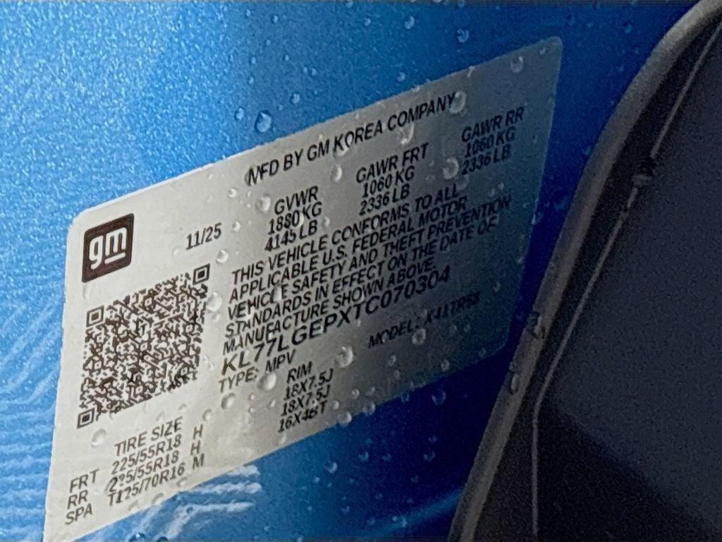 2026 Chevrolet Trax 1RS