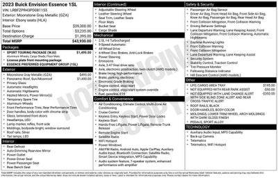 2023 Buick Envision Essence