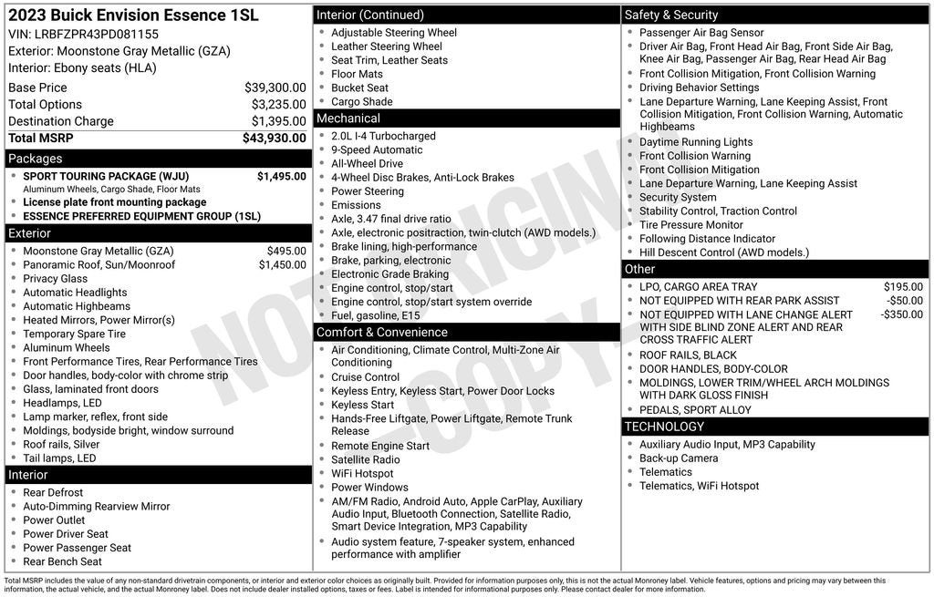 2023 Buick Envision Essence