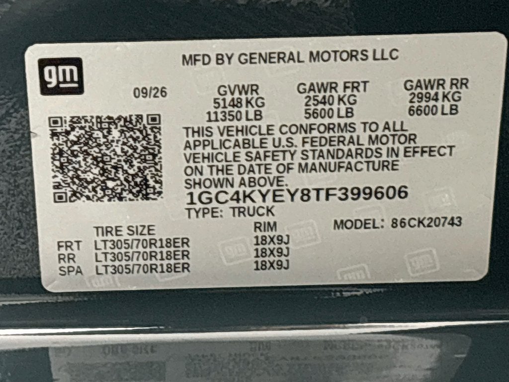 2026 Chevrolet Silverado 2500 HD ZR2