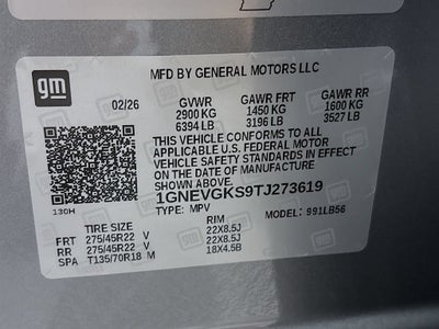 2026 Chevrolet Traverse LT