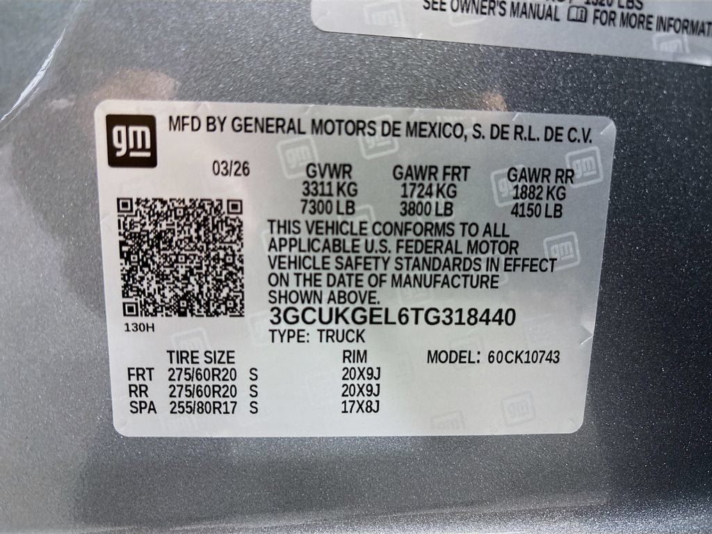 2026 Chevrolet Silverado 1500 LTZ
