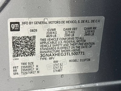 2026 Chevrolet Equinox LT