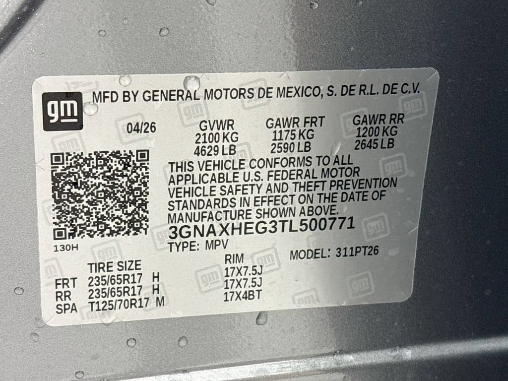 2026 Chevrolet Equinox LT