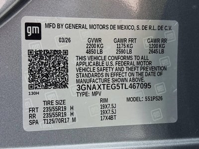 2026 Chevrolet Equinox RS