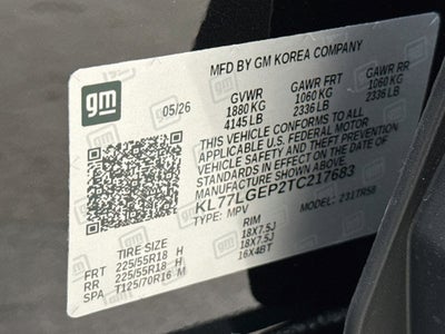 2026 Chevrolet Trax 1RS