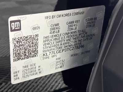 2026 Chevrolet Trax 1RS