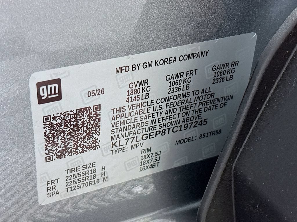 2026 Chevrolet Trax 1RS