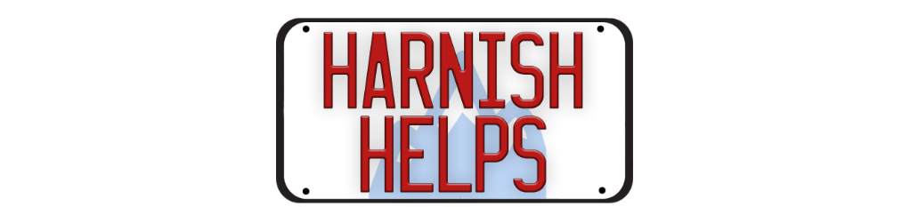 Visual representation of Harnish Helps