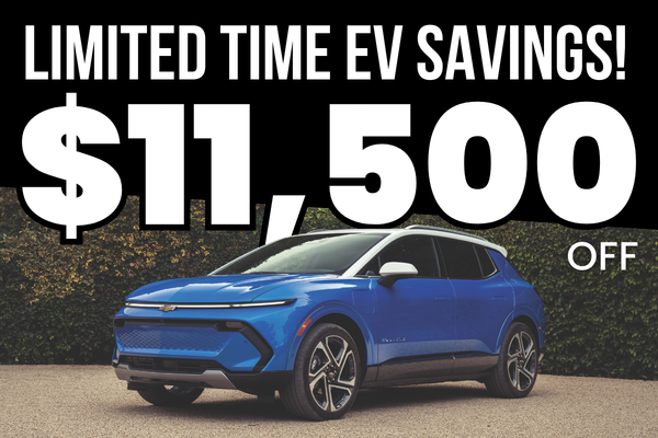 Limited Time EV Savings!